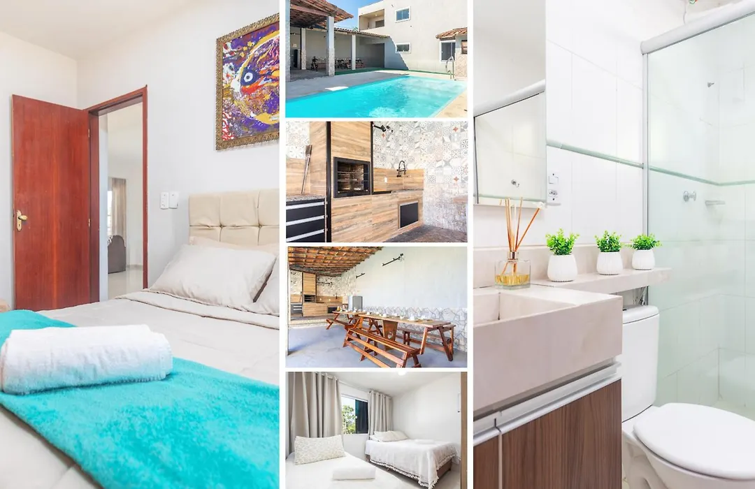 Casa de Praia com Piscina Aquecida e 4 Suítes e garagem 3 carros, 800 mtrs da praia internet 700 mbps, condomínio privado com pista de skate , quadra de futevôlei , campos e quadras de futebol!-1